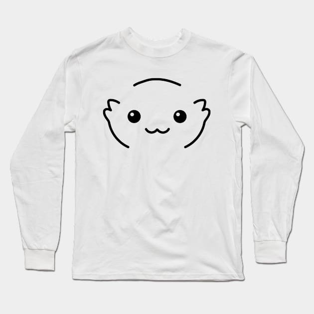 Moopsy Face Long Sleeve T-Shirt by Atelier Djeka